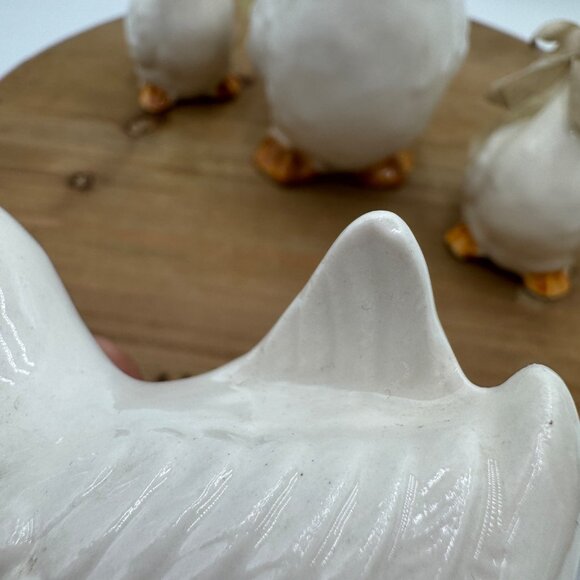 Takahashi San Francisco Geese Family Set of 4 Figurines Made in Japan Vintage f - Picture 10 of 15